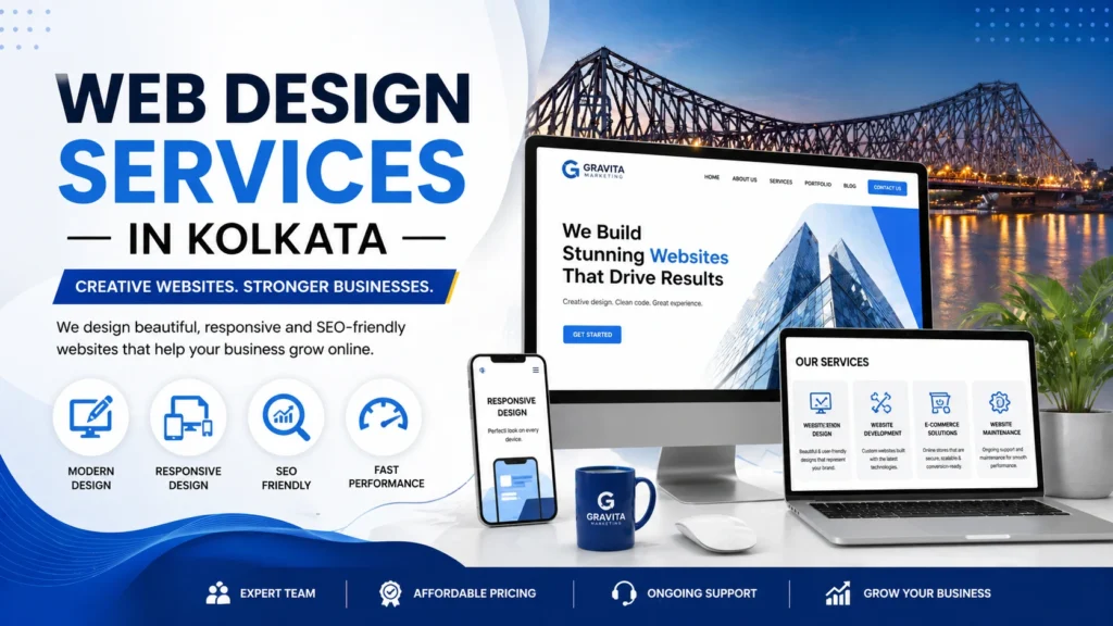 Web design services in Kolkata for responsive, SEO-friendly and high-converting business websites