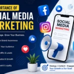Importance of social media marketing for business growth with engagement, traffic and brand awareness strategies