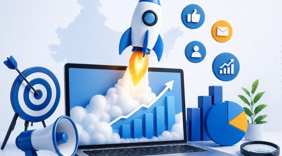 Your internet marketing agency services in India, helping businesses grow online