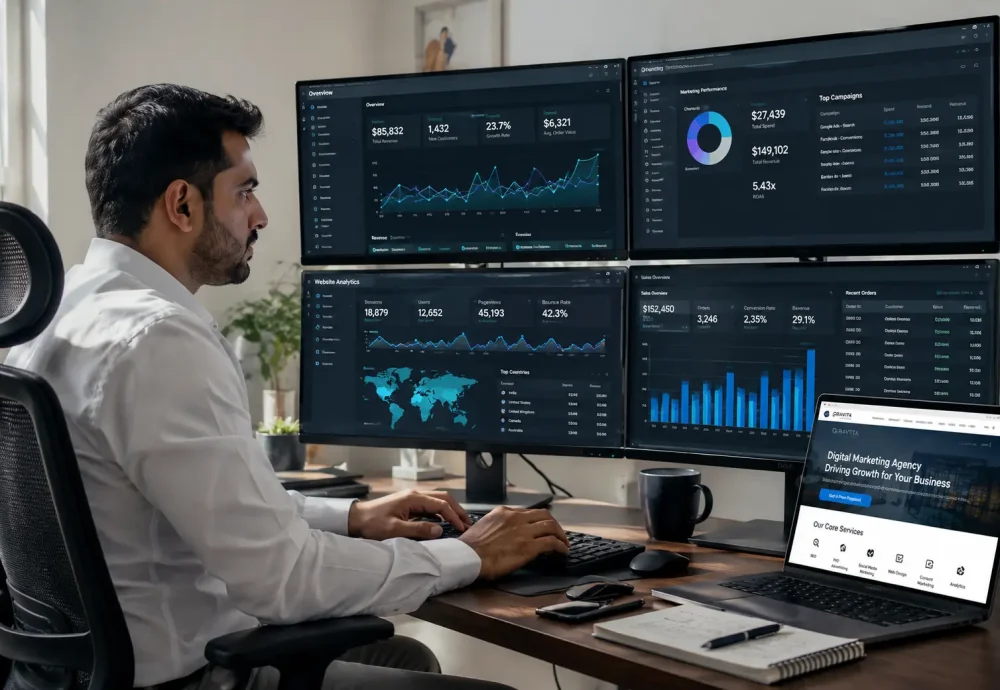 Digital marketing campaigns helping businesses improve brand awareness and customer engagement